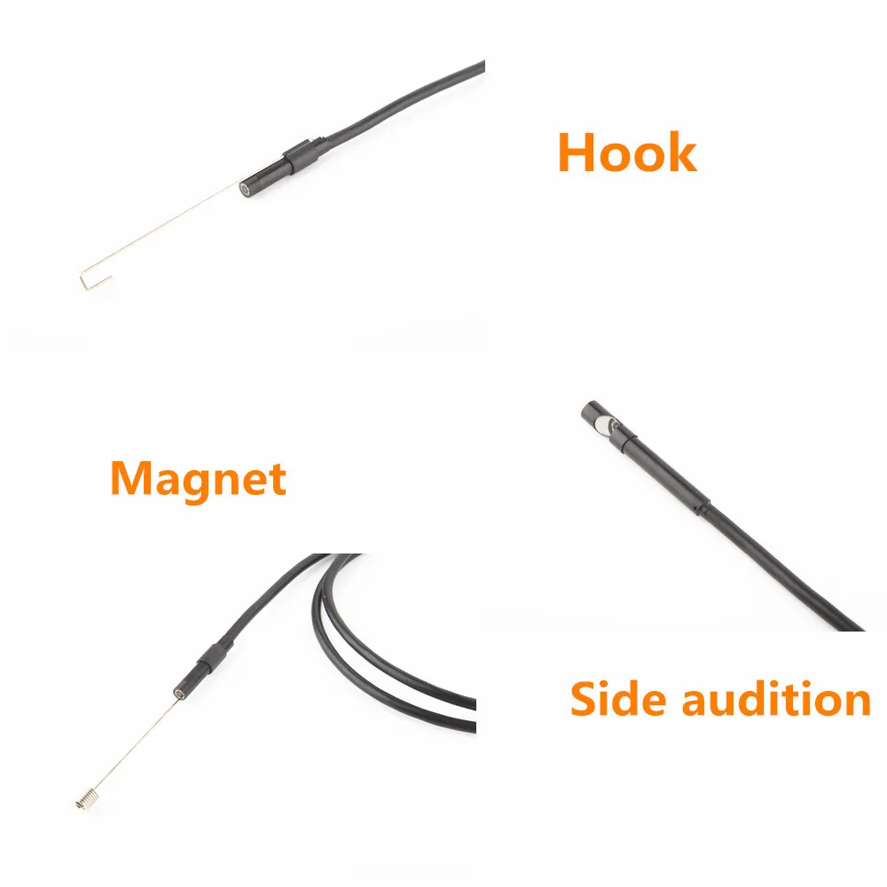 Endoscopio per fotocamera endoscopica per telefono cellulare Android Smartphone Mobile USB C Car intraorale odontoiatria scarico tubazioni Mini endoscopia