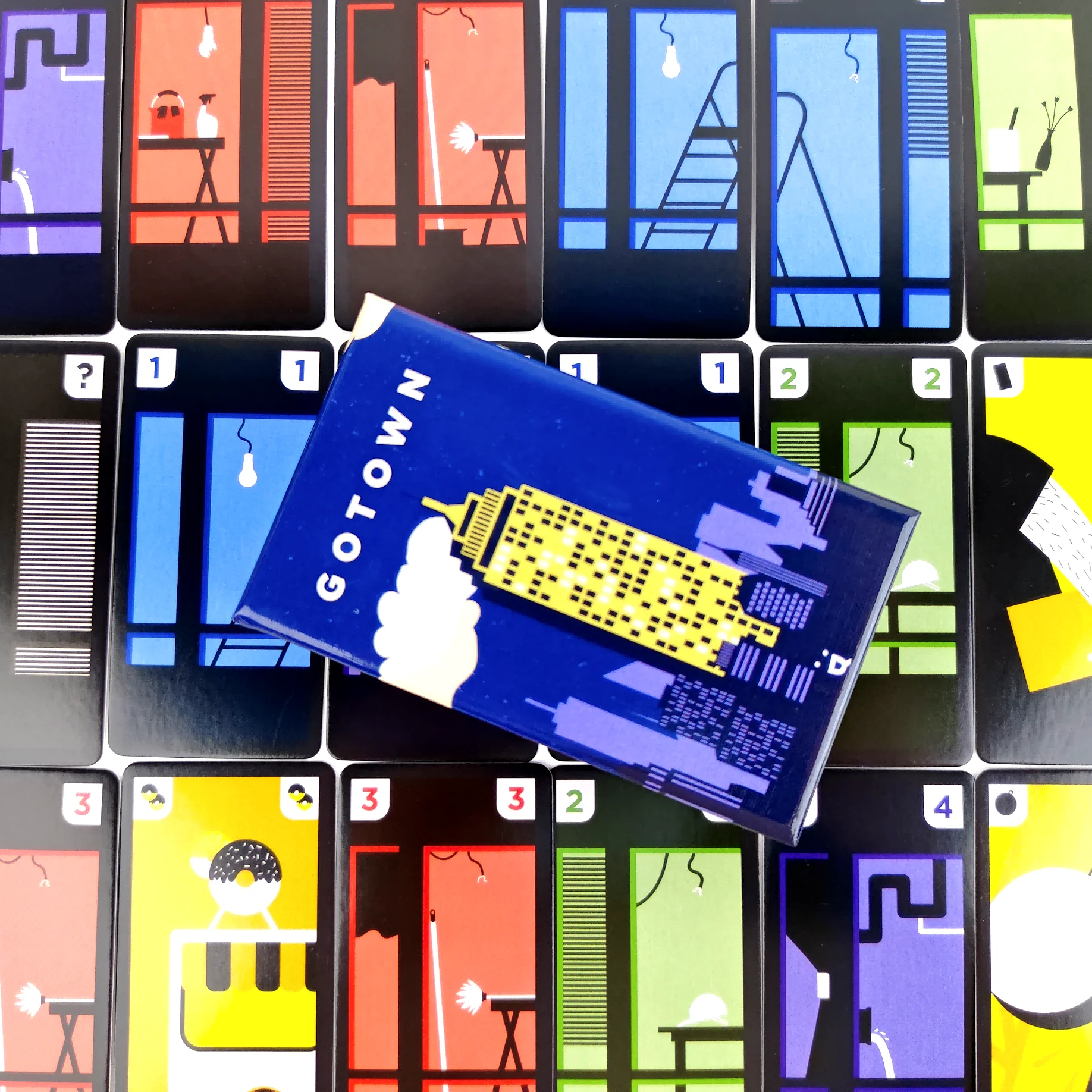 

Карточная игра GO TOWN – портативная стратегическая игра для путешествий, отличный подарок на день рождения для семейных вечеринок и игровых вечеров.