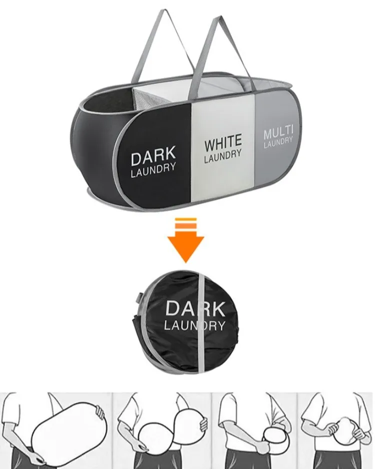 Foldable Laundry Basket Hamper