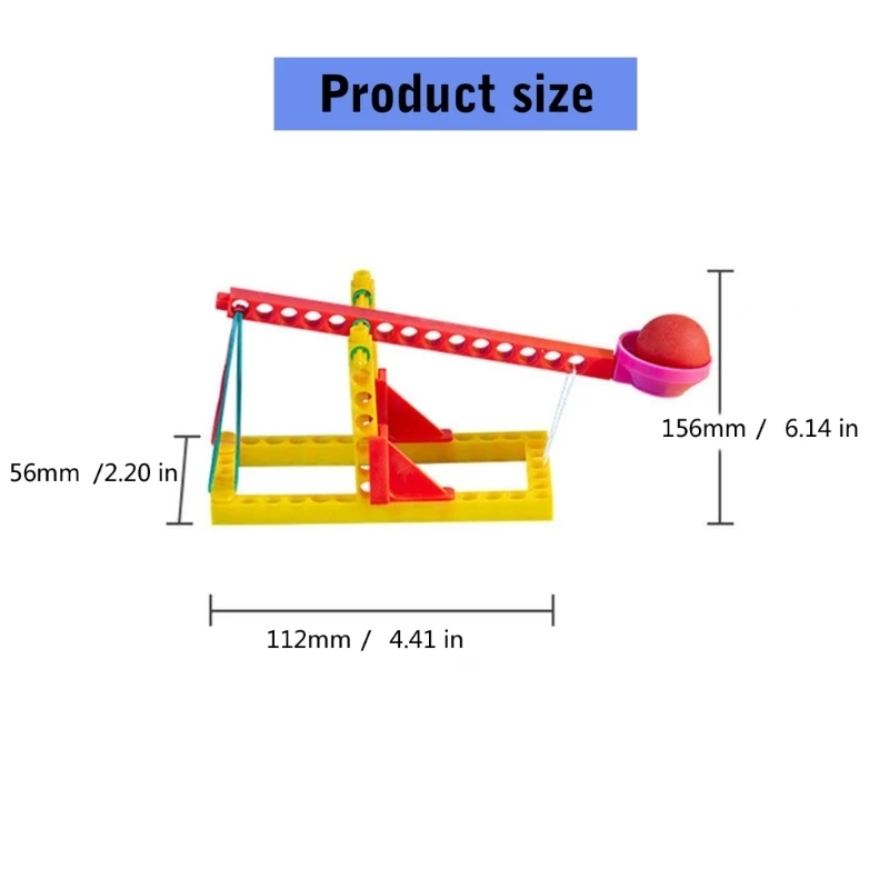 catapulta Catapulte trabucco modello STEM Giocattolo didattico per gioco D2RC