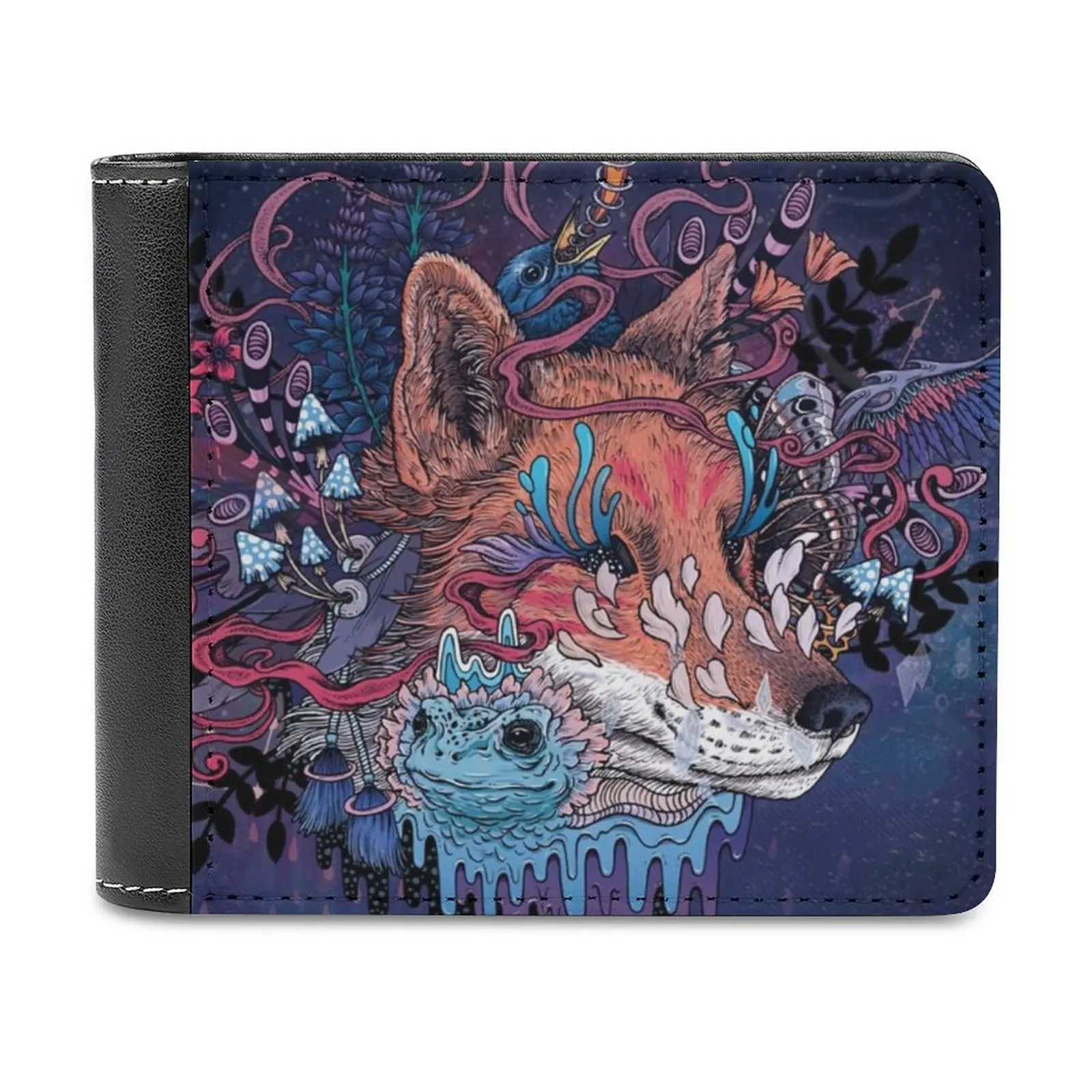 House Is Not A Home محفظة رجالية للسفر والترفيه محافظ محمولة خفيفة الوزن بتصميم قصير محفظة رجالية سريالية تجريدية