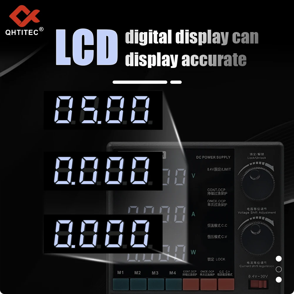 JCD 3005PM Alimentatore CC regolabile 30V 5A 4 cifre Banco da laboratorio digitale Alimentatore stabilizzato Interruttore regolatore di tensione