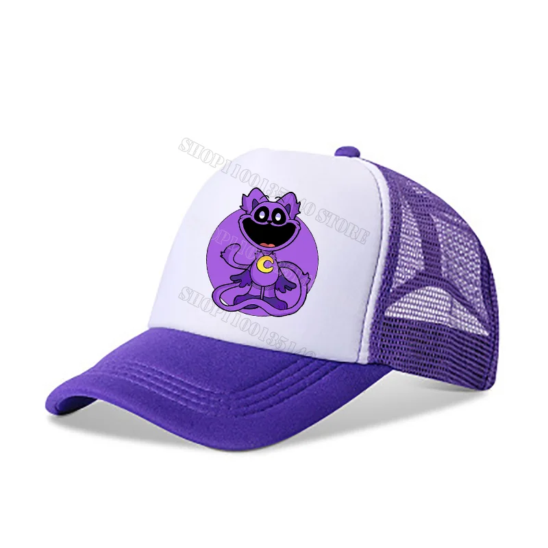 Smilings Critters Baseball Cap Cartoon Summer Kids Caps Anime Print Children Adult Base Hat Boys Girl Casual Sunshade Hats Decor view 5