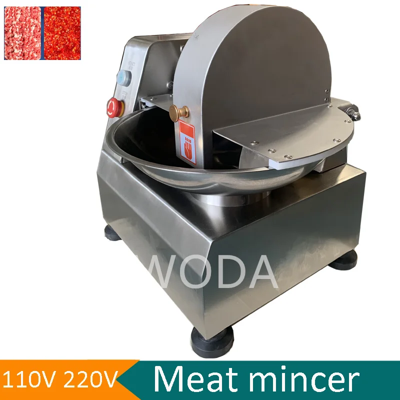 Mincer de carne de lâmina de aço inoxidável Produto de alta eficiência Moedor de legumes Triturador de carne multifuncional Baixo ruído 370W