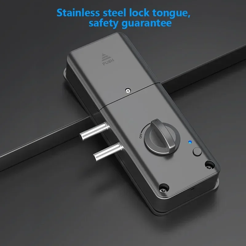 Tuya APP Smart Door Lock with IC Card lock Unlocking Electronic Locks No Drilling Support Gateway for Home Office Cabinet Safty