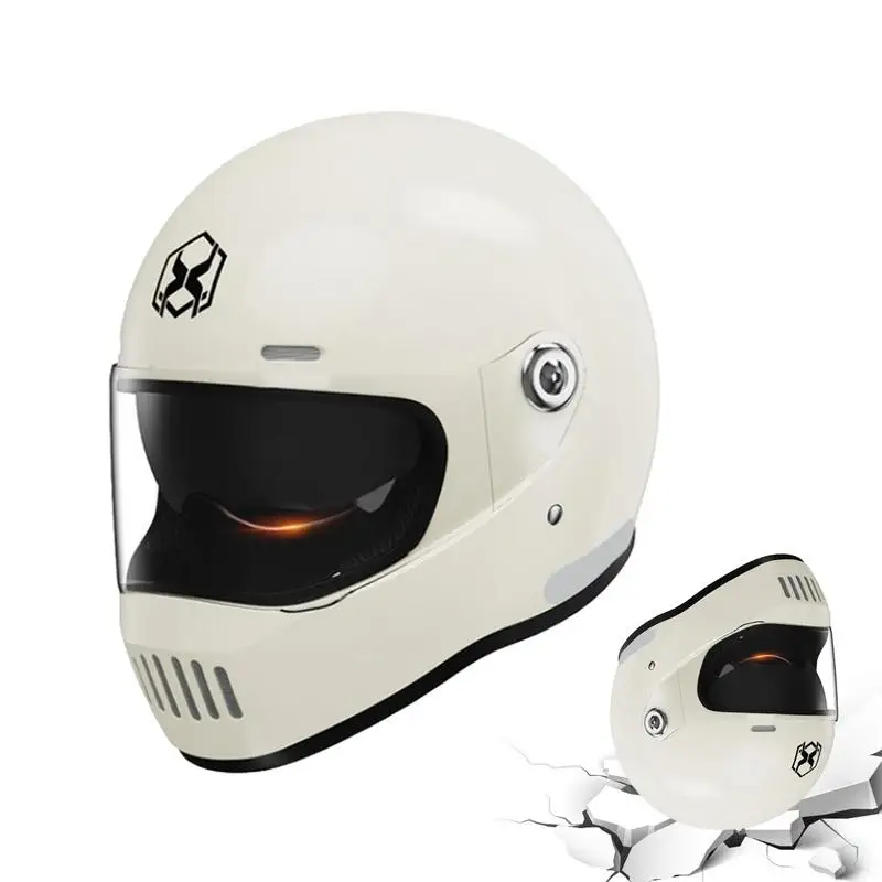 Skiing Head Protectors Motorcycle Helmets Head Protection On Motorbike Racing Helmets With Quick Release And Warm Lining