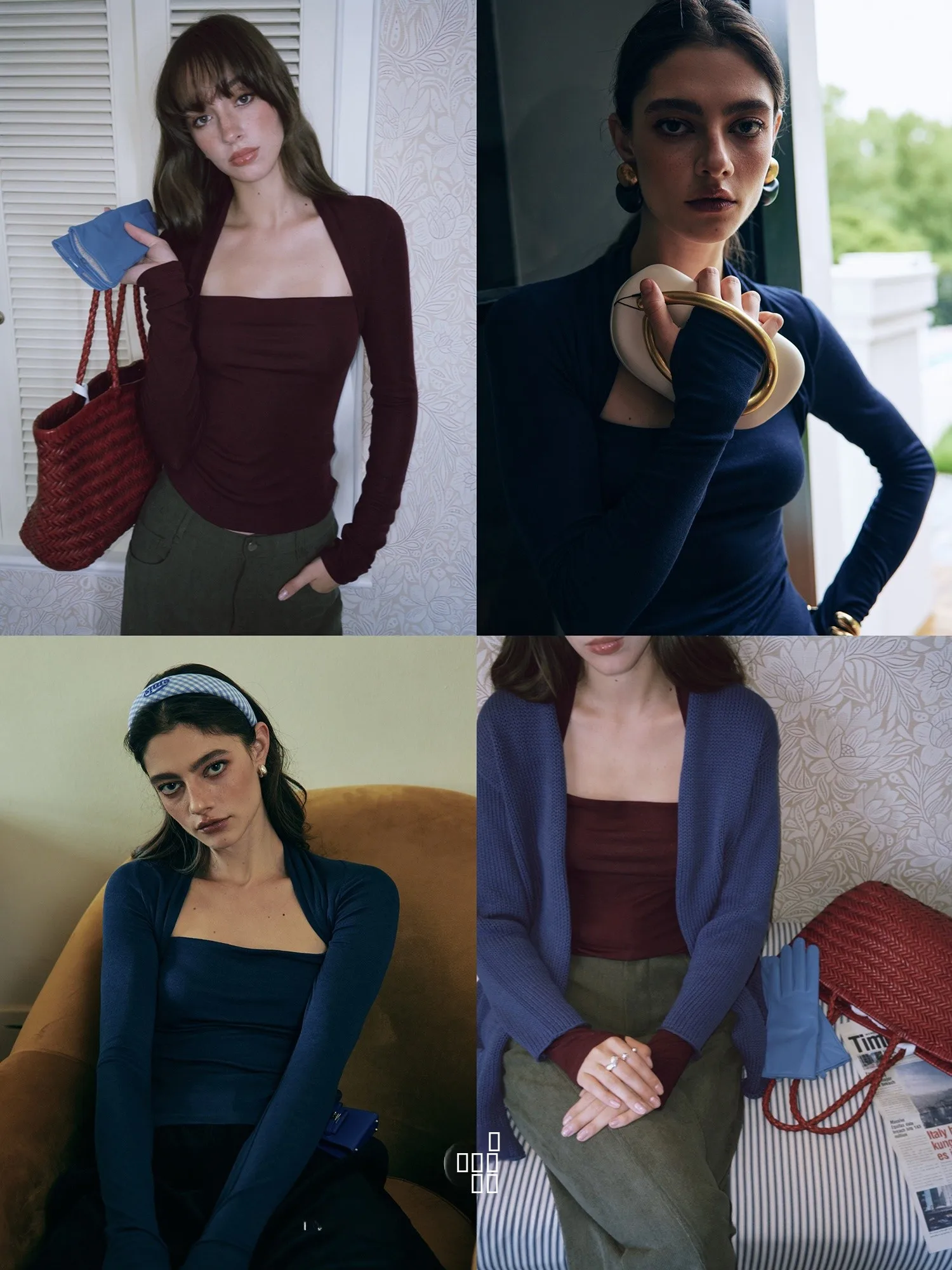 

Betchow High Elastici Slim Fit Sexy Base irt Wine Red Deep Blue American Sle Sexy Autumn Winter Top Women's Knitted S...