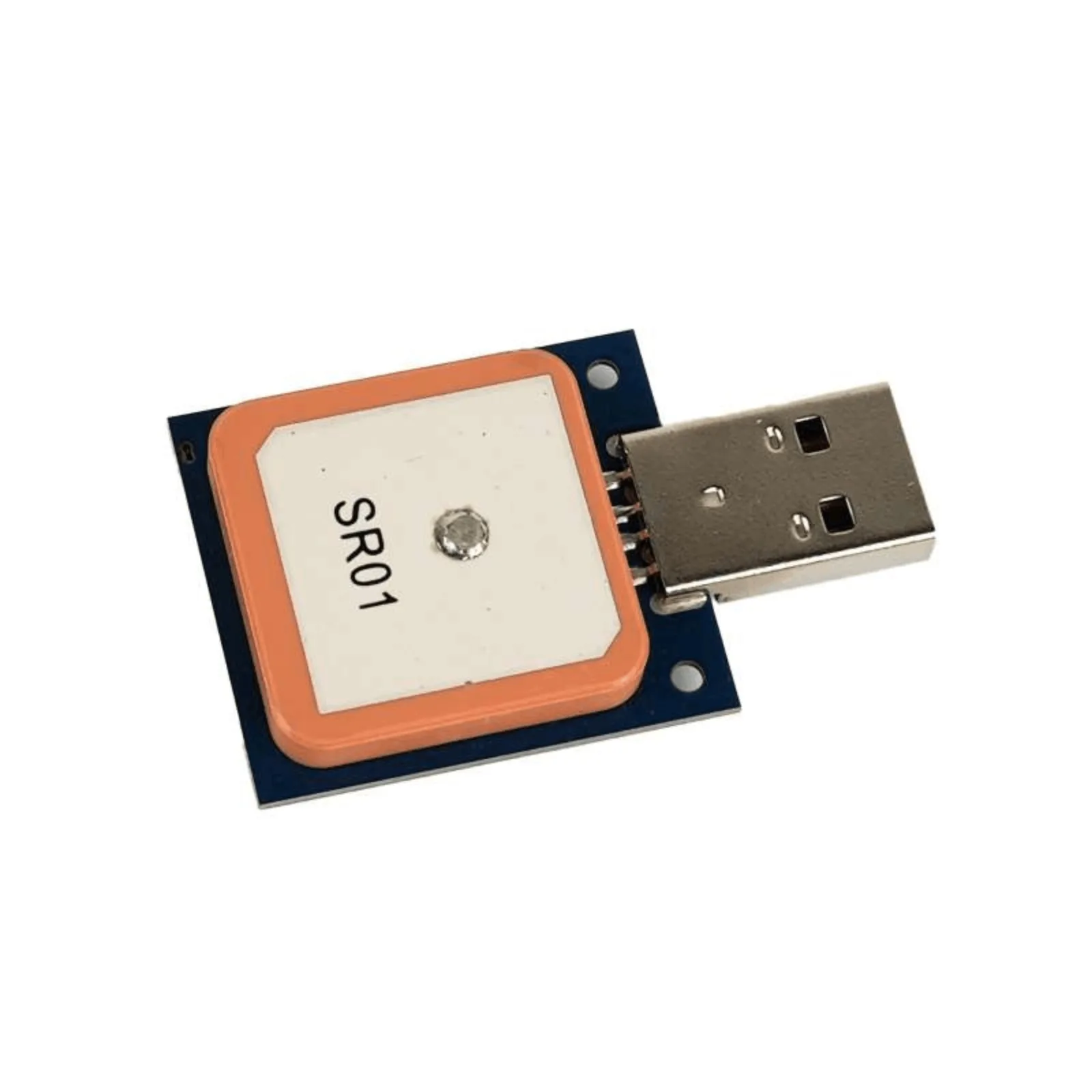 10pcs USB GNSS Receiver Module with Ceramic Antenna for Flight Controller, Multi-System GPS GLONASS BeiDou, Ideal for Drone User