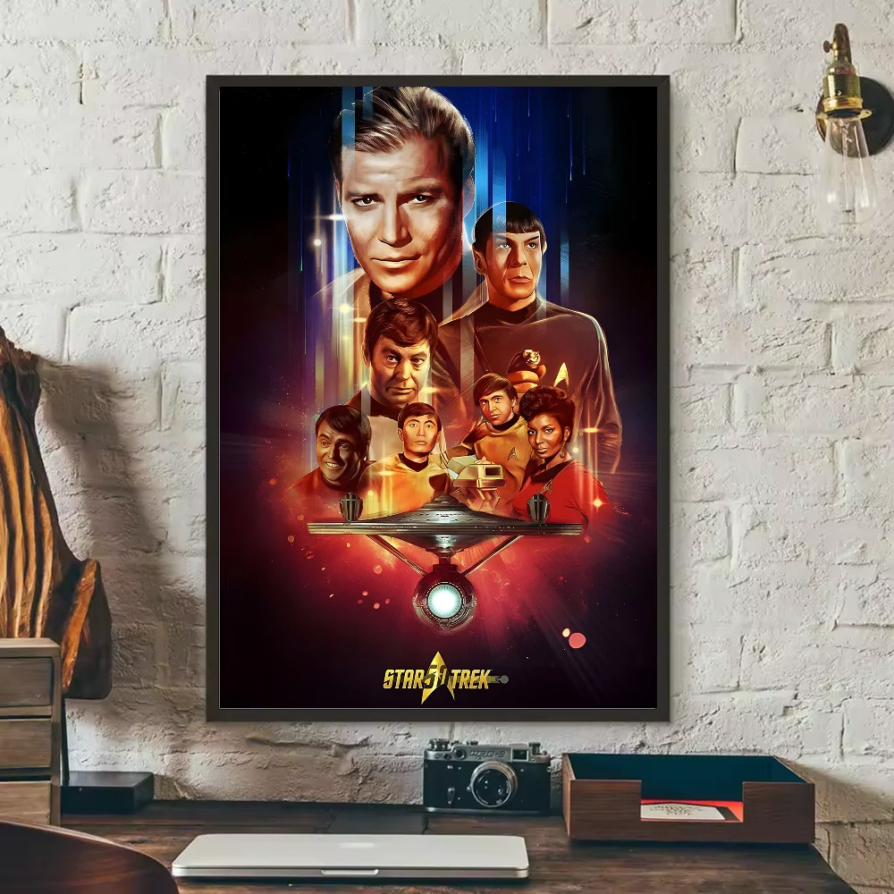 Poster Classic Movie S-Star T-Trek Poster HD art sticky wall waterproof home living room bedroom bar aesthetic decoration - Image 6