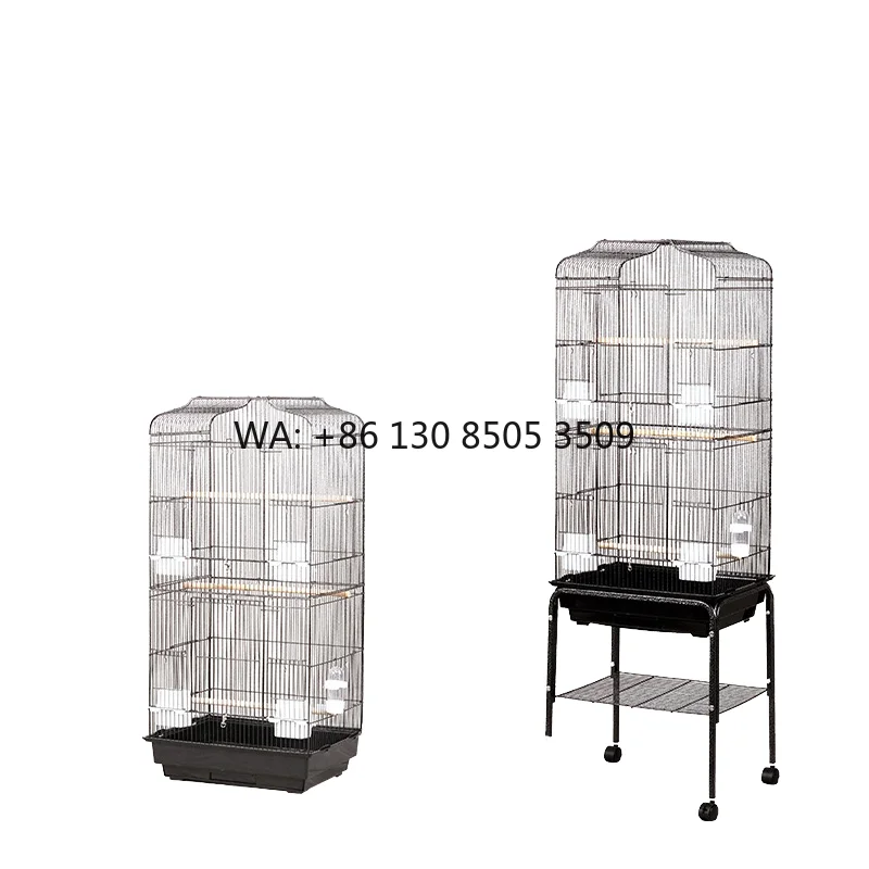 

Wholesale Large Iron Flying Bird Cage Hot Selling Sturdy Metal Squirrel Parrot Breeding Cage Durable Pet House for Small Animals
