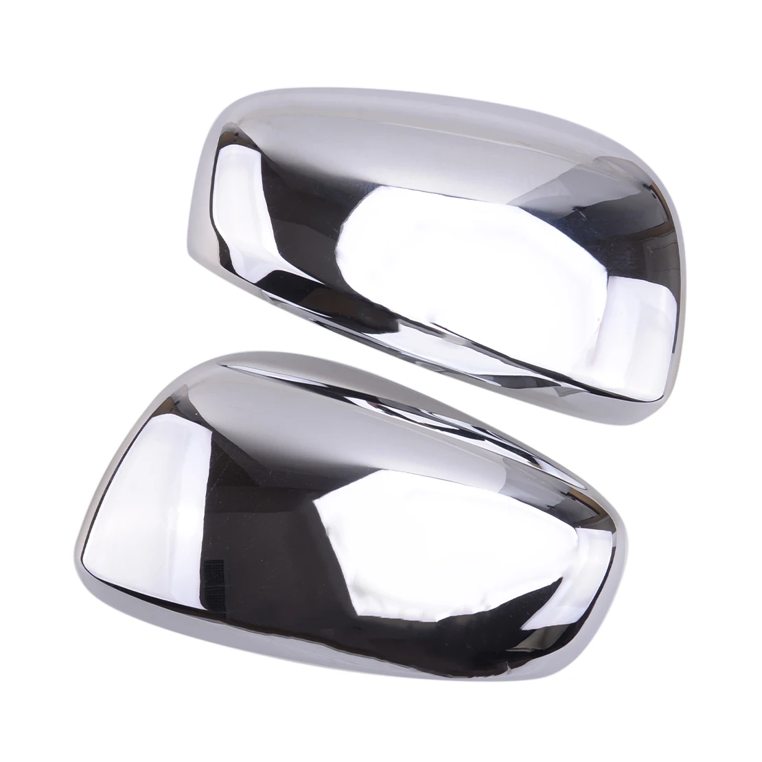 

2pcs Silver Side Rearview Mirror Cover Trim Cap Fit For Renault Kadjar 2015-2017