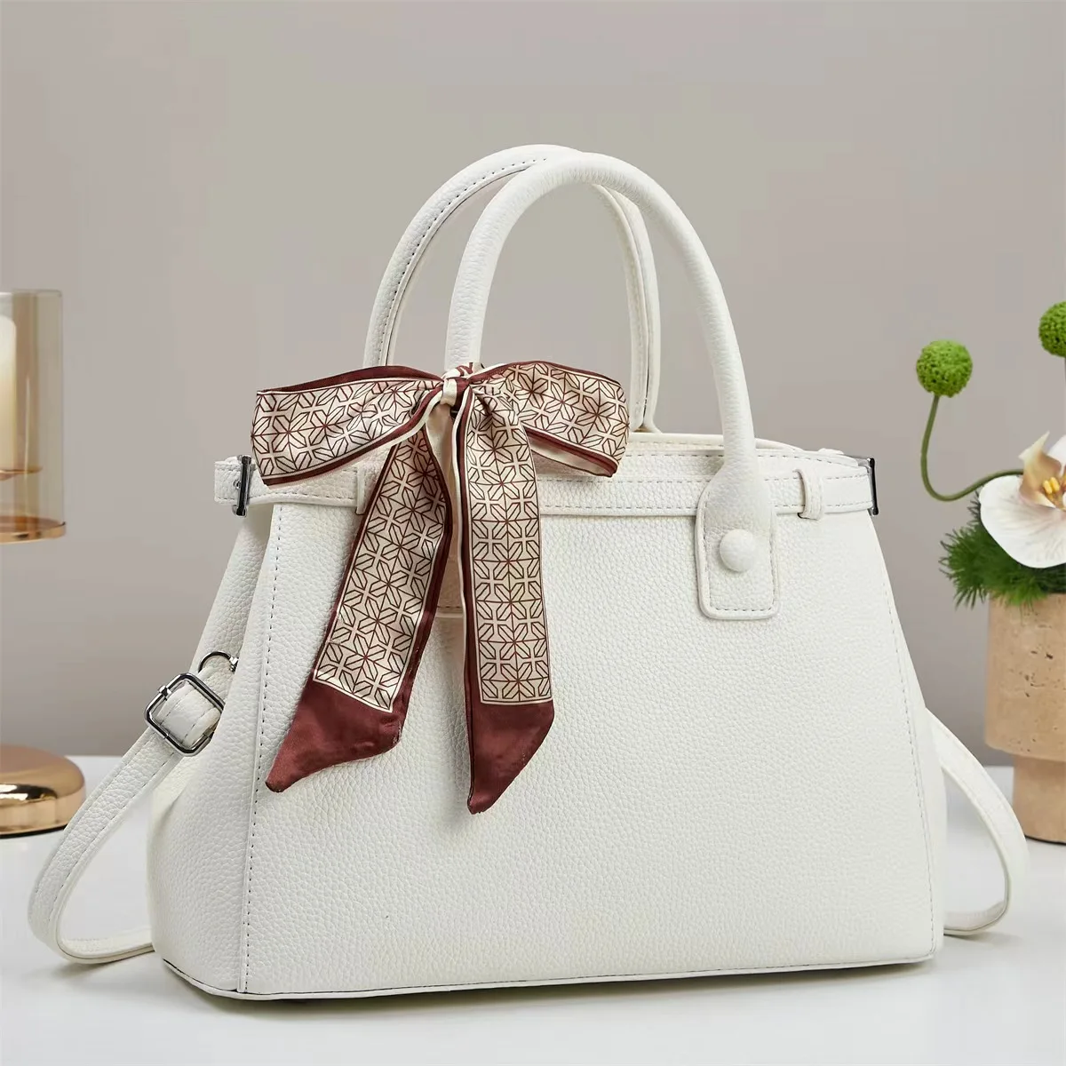 

Новая большая вместительная женская сумка-шарф, сумка через плечо для мам среднего возраста, повседневная сумка bolsa feminina