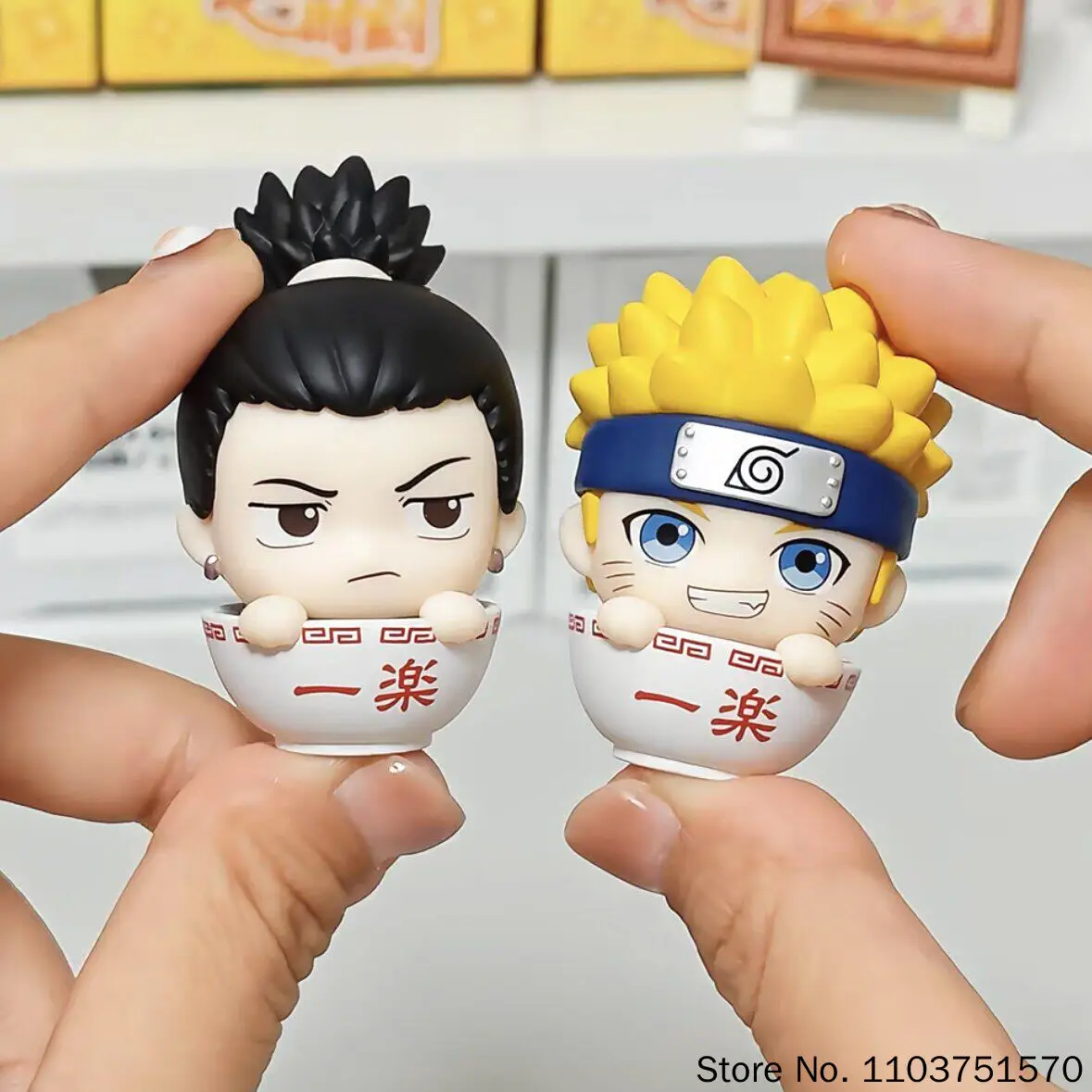 Hot Genuine Naruto Ramen Time Series Blind Box Anime Mini Figure Mystery Box Collectible Ornament Gift For Anime Fans - view 2
