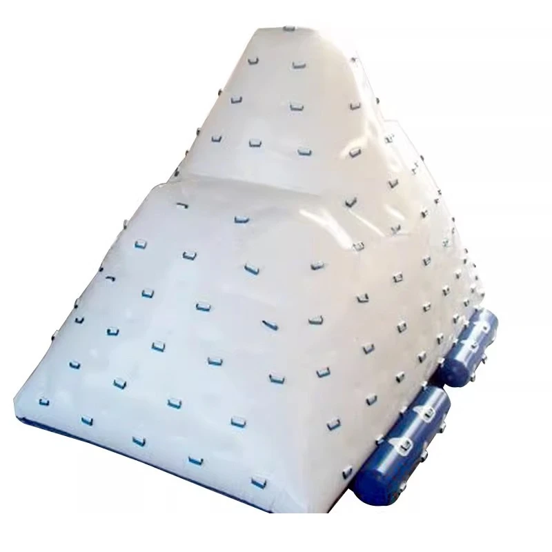 Thickened water iceberg inflatable amusement park equipment, water rock climbing outdoor small