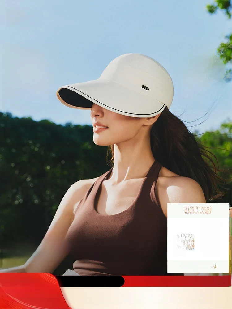 Bananain Ladies Wide Brim Bucket Hat Breathable UV Protection Sunshade Heat Insulation Anti-UV Outdoor Travel Cap Nylon Material
