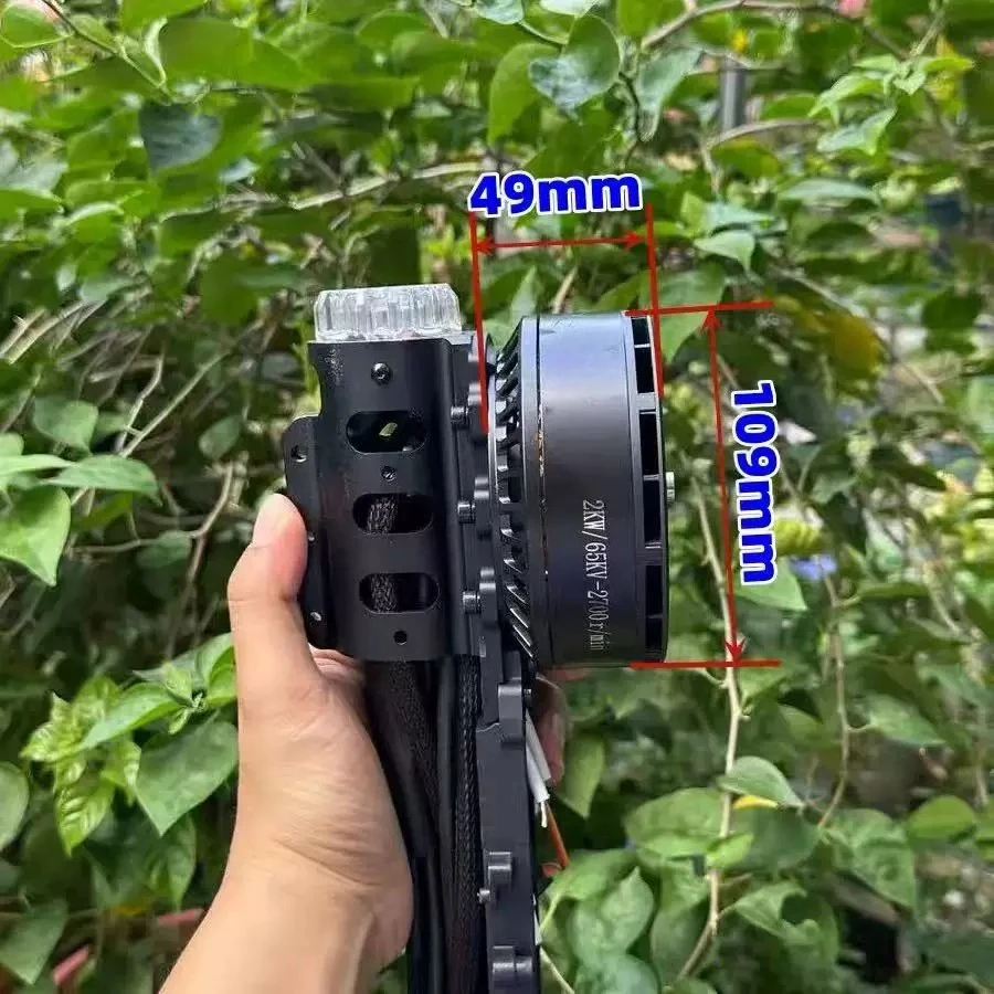 T20S 65KV FOC Disc Brushless Outrunner Motor, High Power Plant Protection Motor for Quad Hexacopter Agricultural