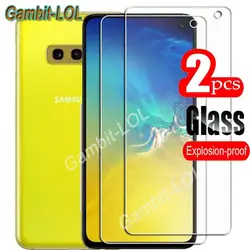 For Samsung Galaxy S10e Tempered Glass Protective ON SM-G970F G970U G970W G9700 5.8Inch Screen Protector Smart Phone Cover Film