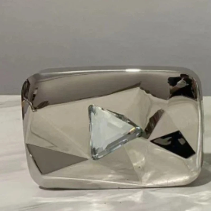 Custom DIY For YouTube Play Button Awards Medals Traditional Style Metal Diamond Plaques Trophies Fashion Souvenirs