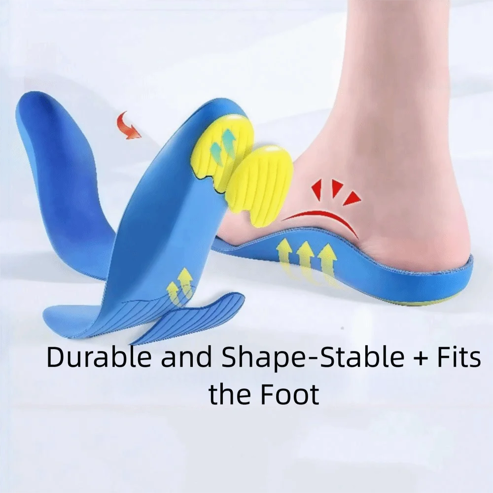 Breathable Material Arch Support Insoles Shock Absorption Soft Comfortable Orthopedic Insoles Foot Correction