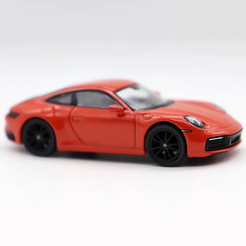 MINIGT Model samochodu sportowego 911 4S w skali 1:64, odlew ze stopu, symulacja, statyczny model do kolekcji, dekoracja, świąteczny prezent, pamiątka.