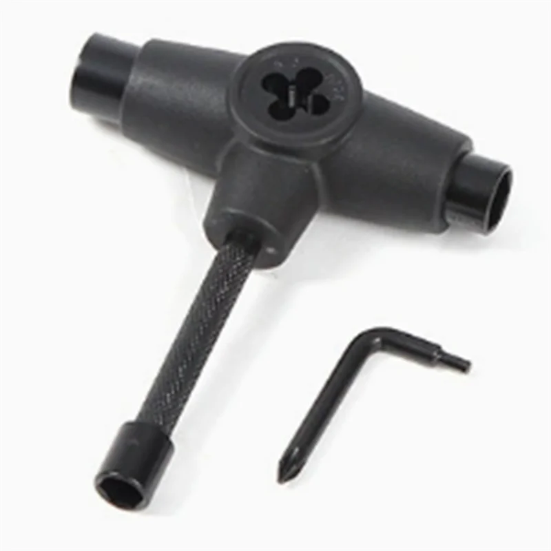ABUS-Skateboard T Tool T Shape Repair Tool All Inone Wrench High Qulity Repair Tool Skateboard Tool Forskates Andquad Skates