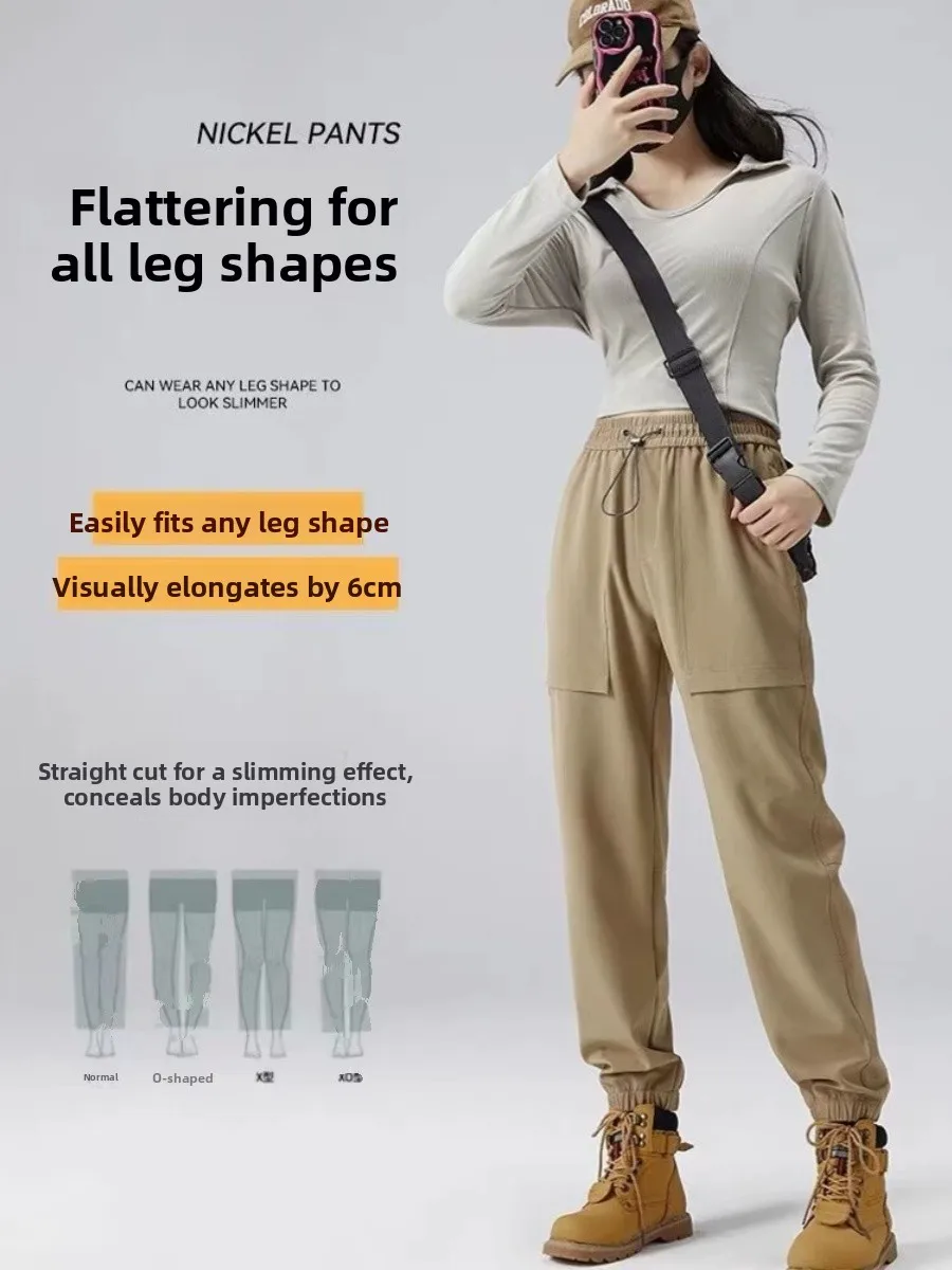 Thickened Men's Outdoor Soft  Workwear Trousers American Style Windproof Waterproof Autumn Season Casual Pants