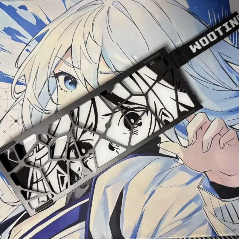 Holy60/GH60 Keyboard Base Plate Custom Anime Keyboard Plate Acrylic Case for Mad60/Wooting/rakka Keyboard Plate Gamer Accessory