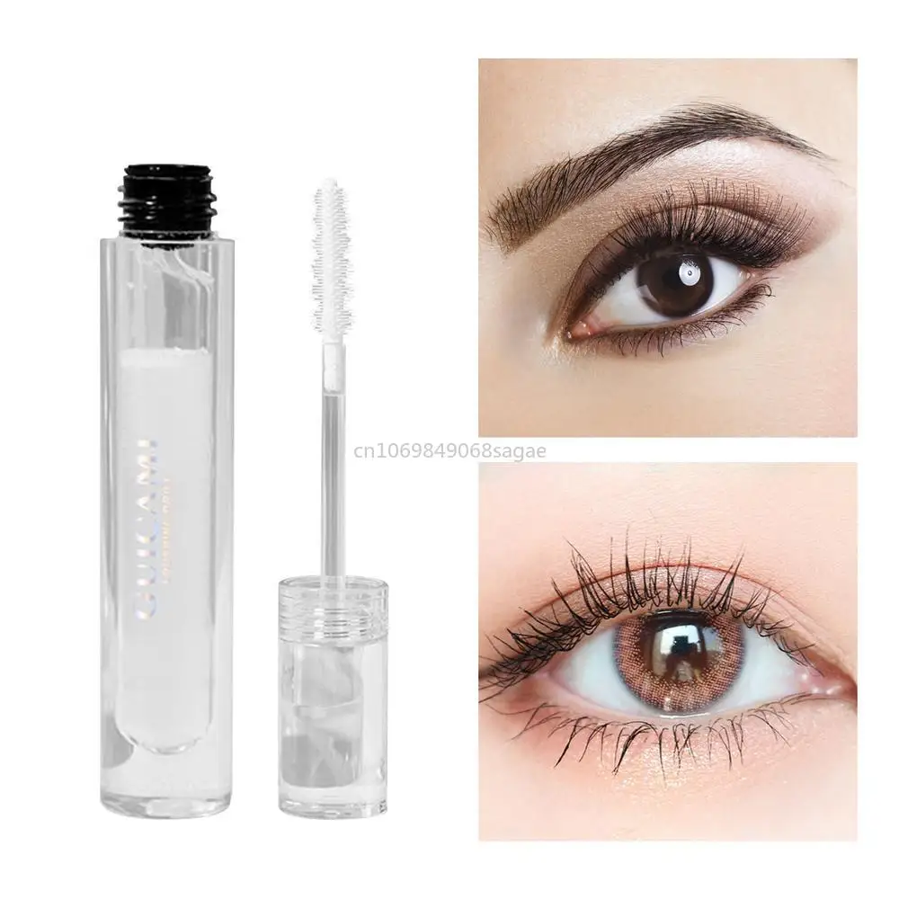 

Long Lasting Eyelash Primer Setting Liquid, Waterproof, Slender, Curly, Colorless Translucent Raincoat Mascara Instrumentos