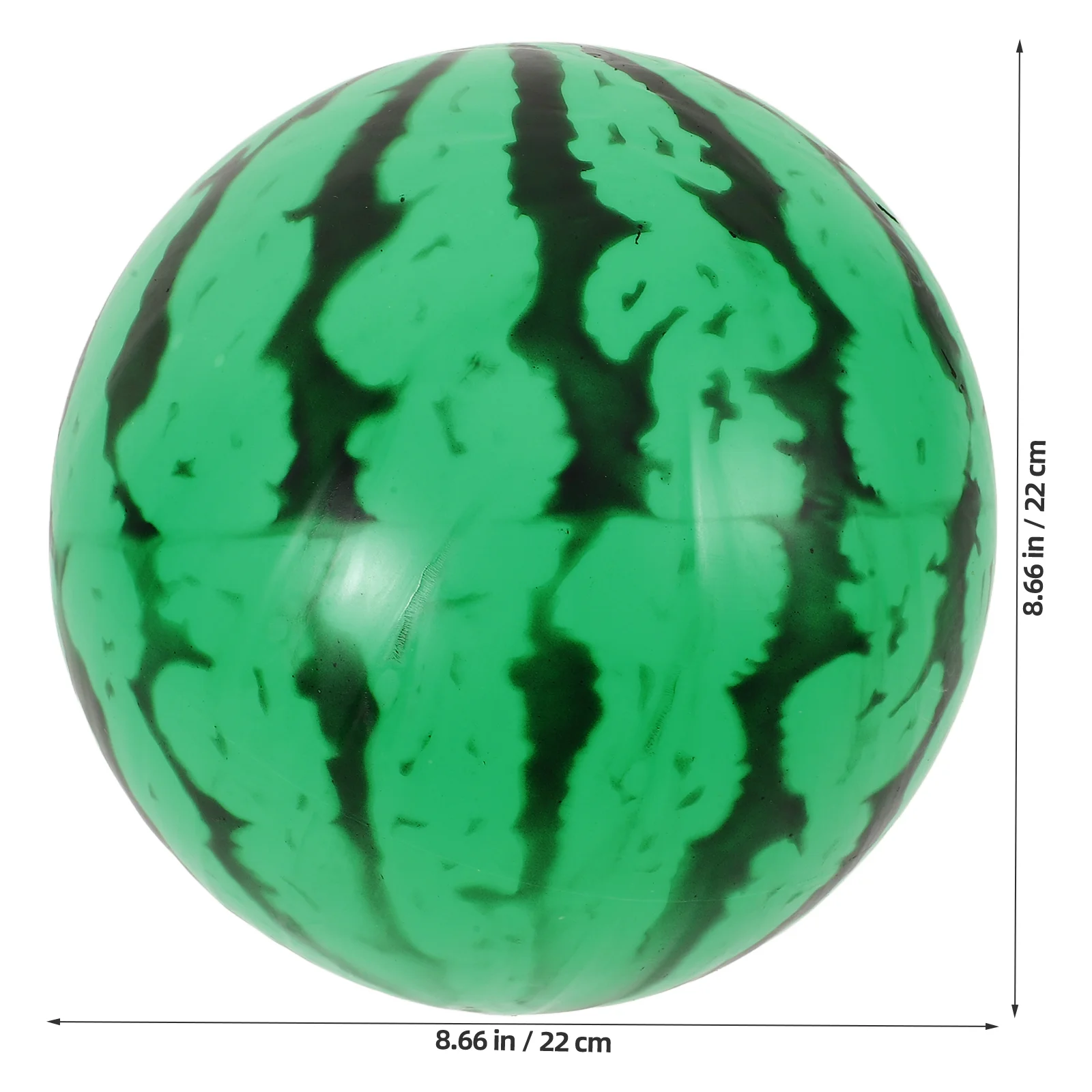 어린이를위한 풍선 수박 해변 장난감 수영장 놀이 경량 비 안전 재미있는 게임 던지기 잡기 발로 튀는
