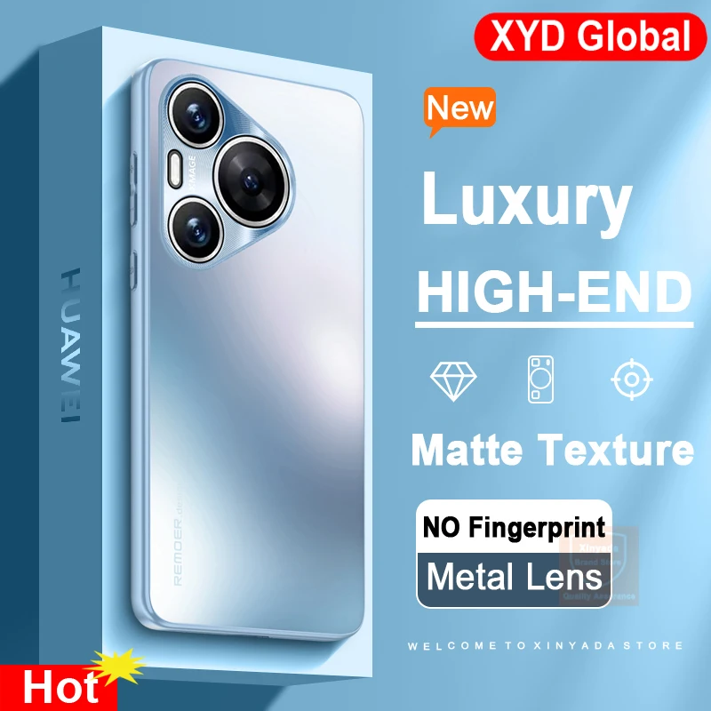 

High End For Huawei Pura 70 Pro Plus Pura70 Case Brand Matte Skin For Huawei Pura 70 Ultra Pro+ Case Cover Phone Bumper Shell