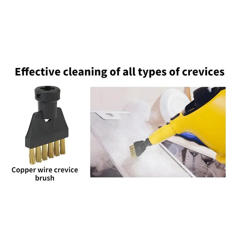 Suitable For Karcher SC1 SC2 SC3 SC4 SC5 Handheld Steam Cleaner Brush Head Replacement Mop Cloths Cover Nozzle