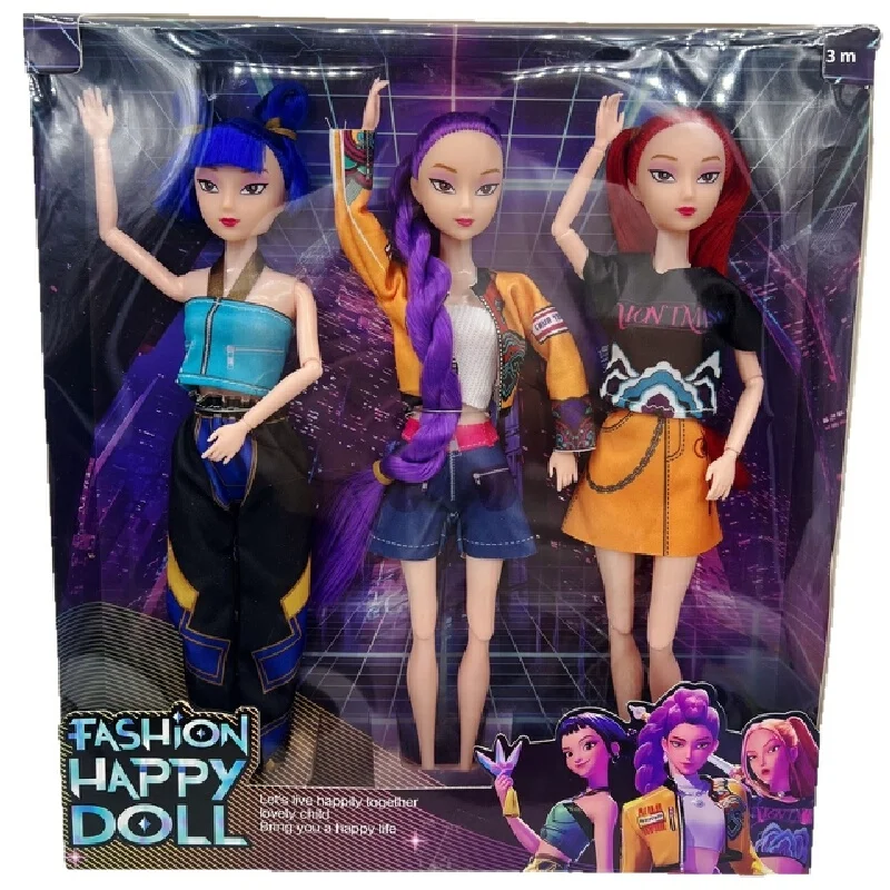 

Полный набор новых кукол K-POP Witch Hunter, включая Руми Мира и Зои — виниловые игрушки и подарки на день рождения для мальчиков и девочек.