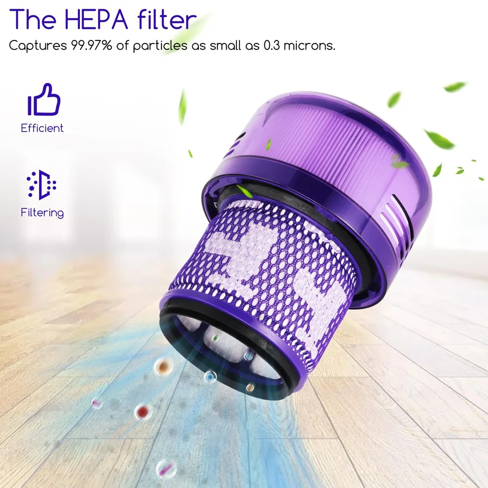 SANQ Soft Roller แปรงบาร์สําหรับ Dyson V15 Detect เครื่องดูดฝุ่นแบบใช้มือถือ, หมายเลขชิ้นส่วน 971634-01