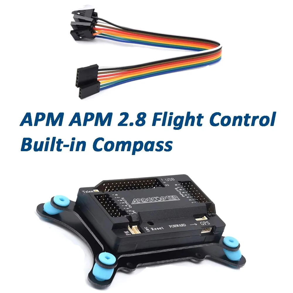 

Плата контроллера полета APM2.8 APM 2.8 + встроенный компас M8N GPS + подставка для GPS + амортизатор + модуль питанияxt60 для радиоуправляемого квадрокоптера