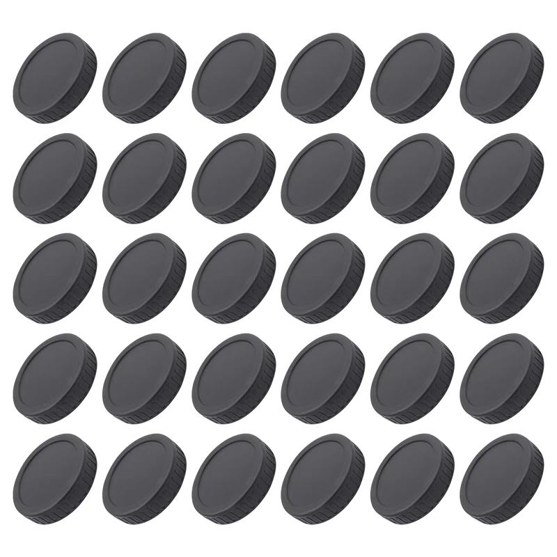 

A59Z-Mason Jar Lids Plastic Storage Caps With Rubber Seal Replacement Plastic Lids Lids For Mason Jars Canning Jars And More, 86