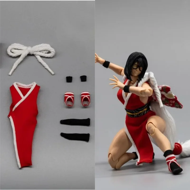 

Presale 1/12 Scale Toys Female Soldier Red Kimono Clothing Suit Accessories Model Fit 6'' FURY Action Figures Body