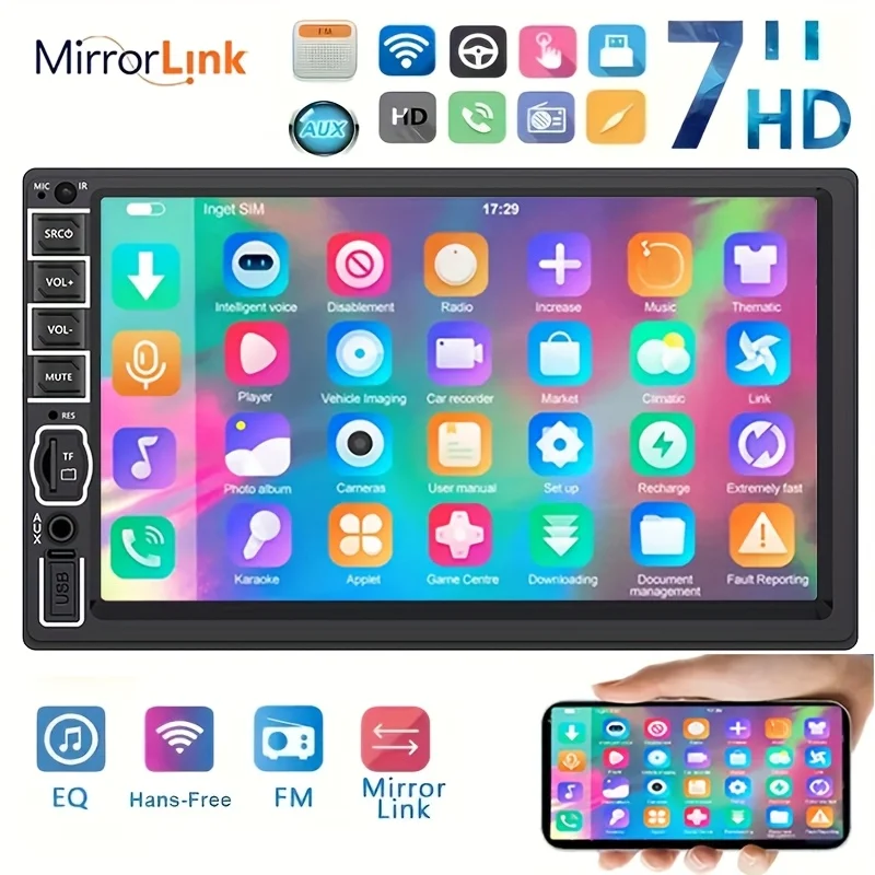 7-Inch Hd Car Stere… - image