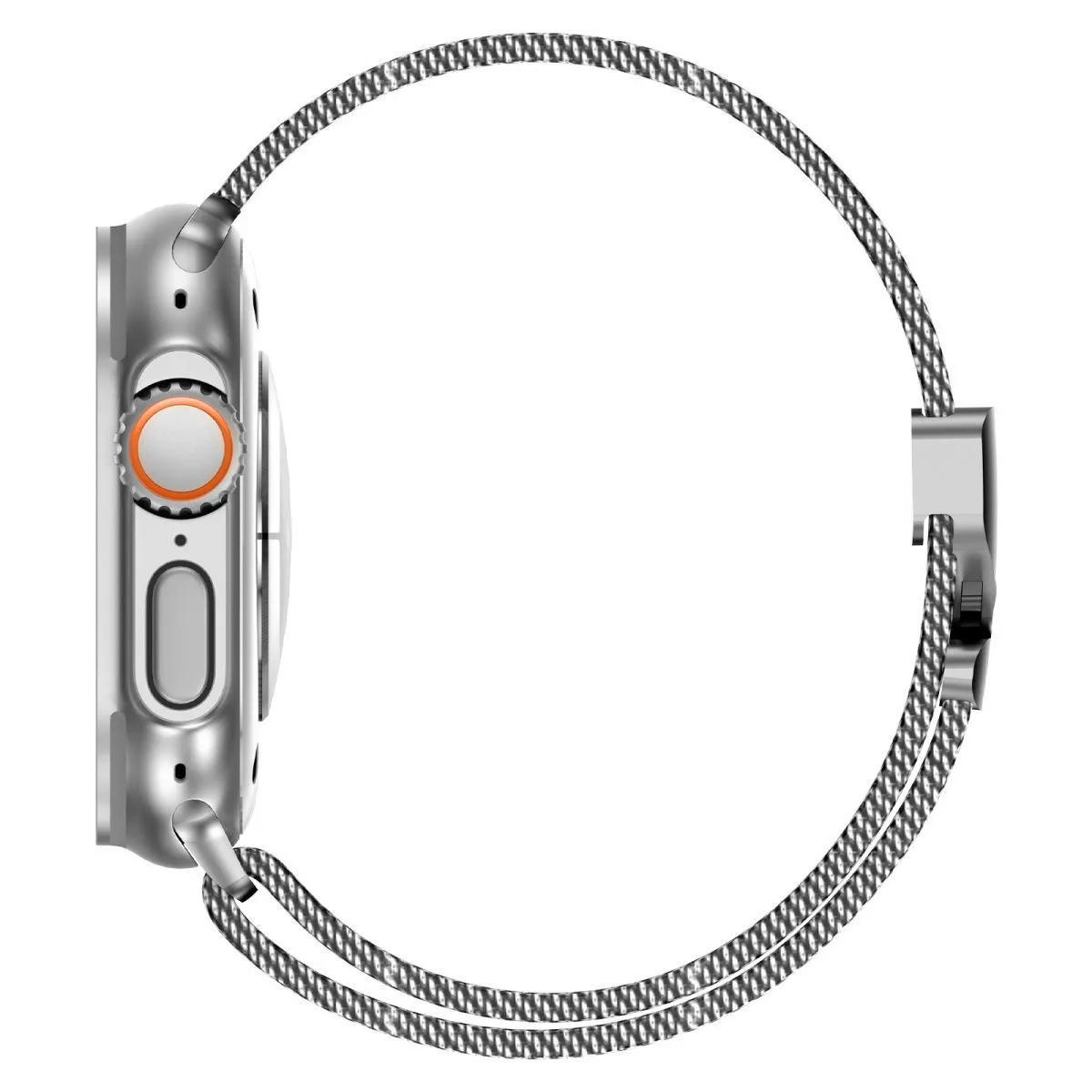 Pasek Milanese Loop do Apple Watch Series 10 9 8 7 6 5 SE Pasek z siatki ze stali nierdzewnej do iWatch Band 44mm 40 45 41 38 49 42 46mm — zdjęcie 6