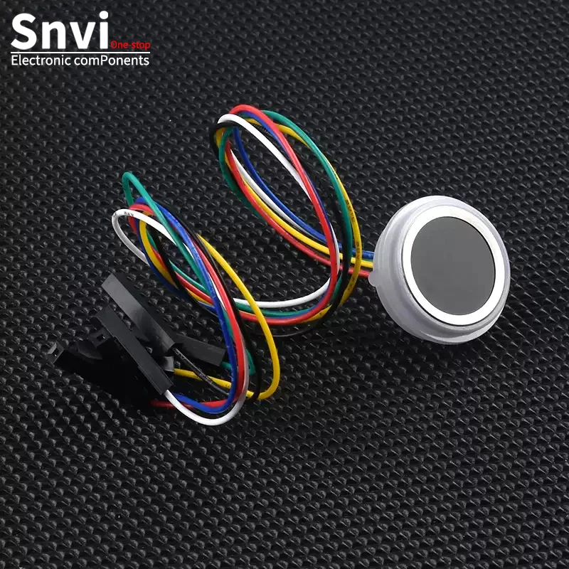 

SFM-V1.7 Semiconductor Touch Capacitive Acquisition And Identification Fingerprint Sensor Module UART Communication