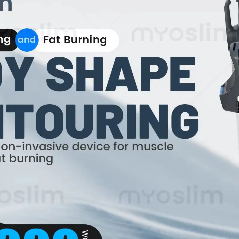 MYOslim Sculpting Body RF Fat Reduction Sculpt Machine Electromagnetic Muscle Stimulate SPA Slimming Equipment