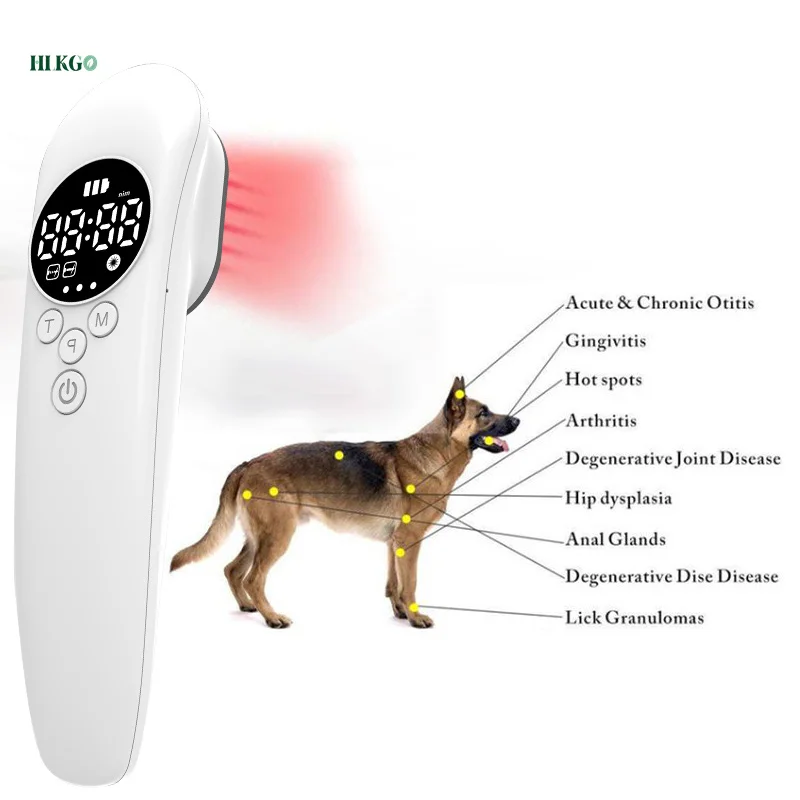 Medical Veterinary Cold Laser Pain Therapy Device Diminish Inflammation Pain Relief Pet Dogs Cats Horses Arthritis Treatment