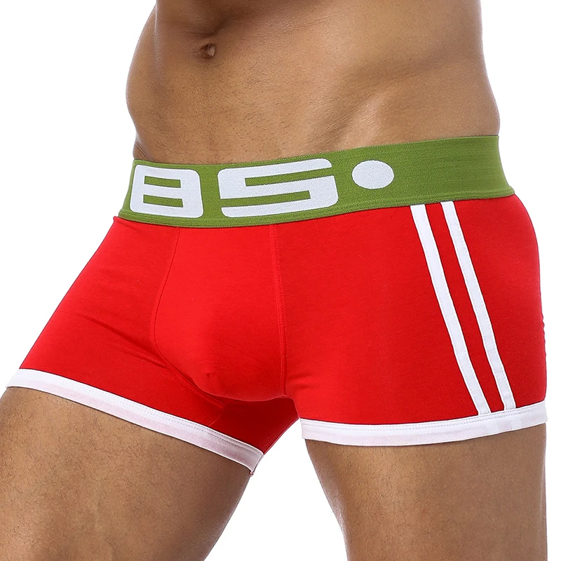 Mens Boxer Sexy Underwear Soft Long Boxershorts Cotton Soft Underpants Male Panties 3D Pouch Shorts Under Wear Pants Short