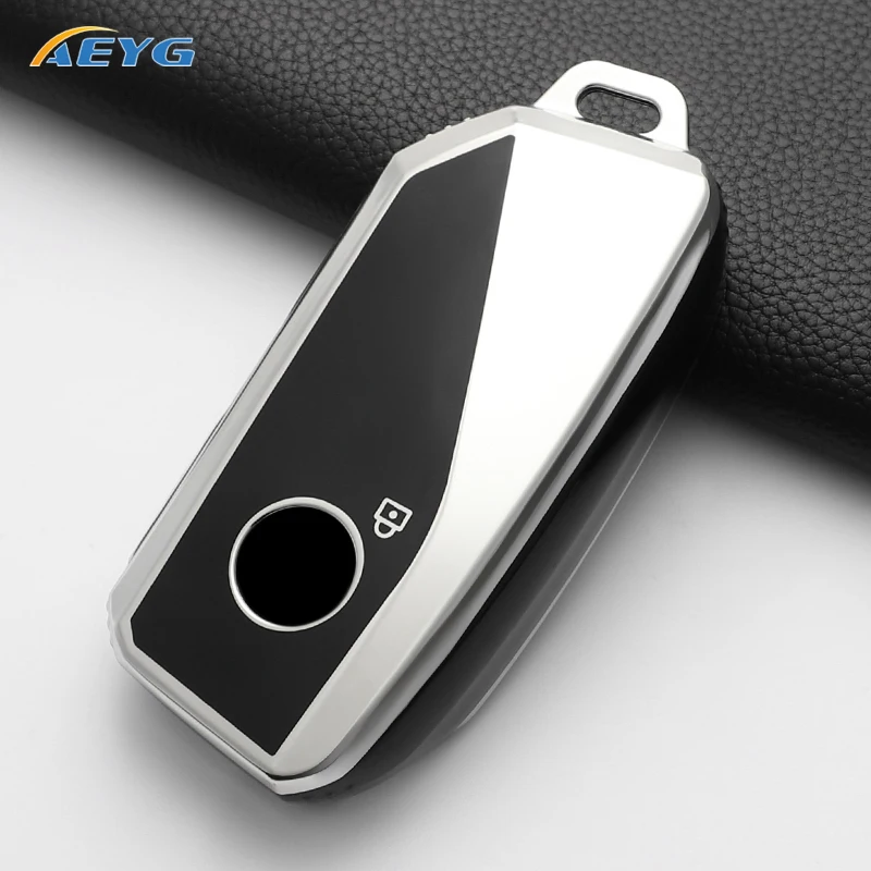 TPU Car Smart Key Case Cover Shell Fob For BMW I7 X7 G07 LCI IX I20 X1 U11 7 Series G70 G09 XM U06 G81 M3 Protective Accessories