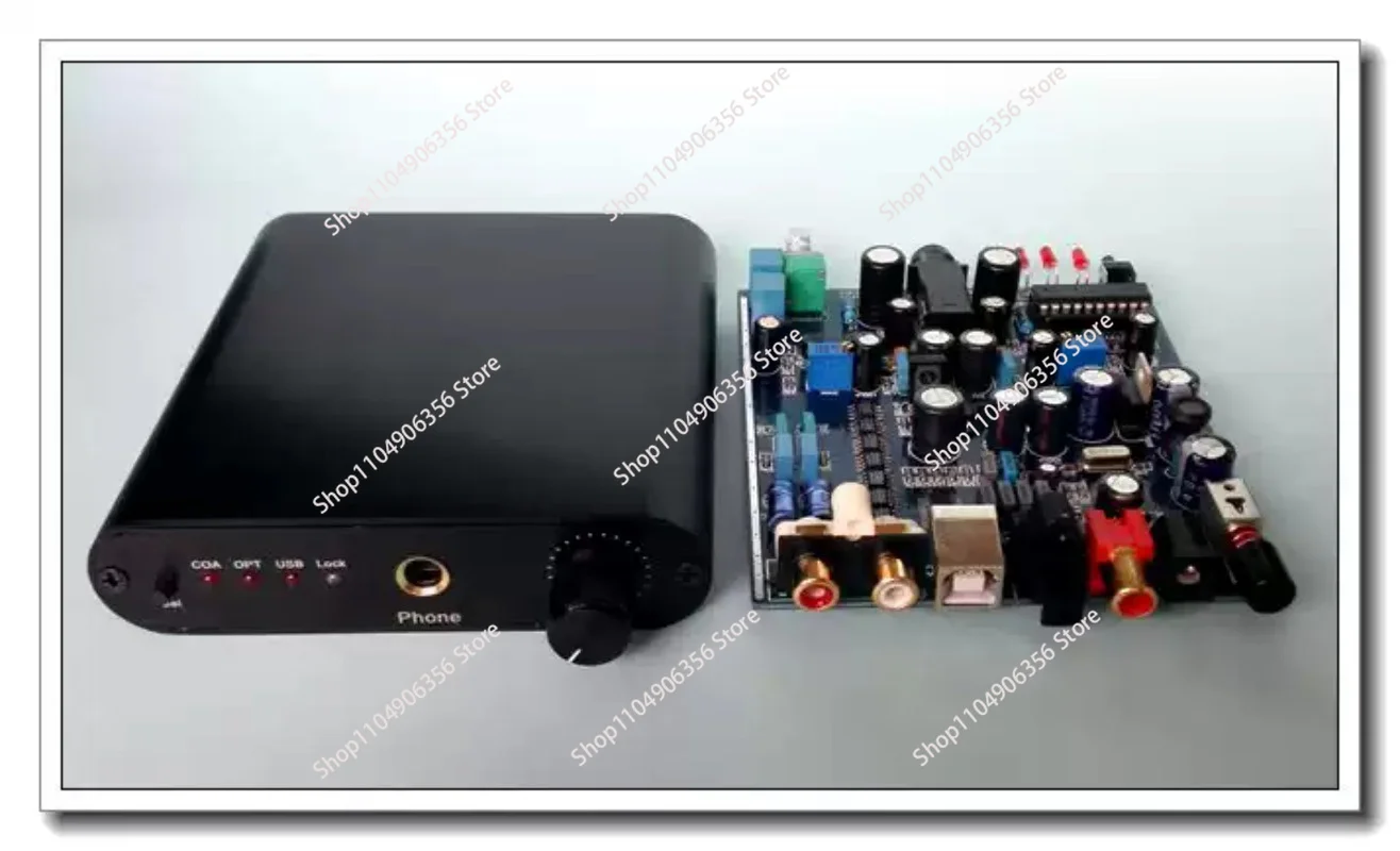 1969 Pure Class A Headphone Amplifier L1387A 8X TDA1387 Parallel Decoder