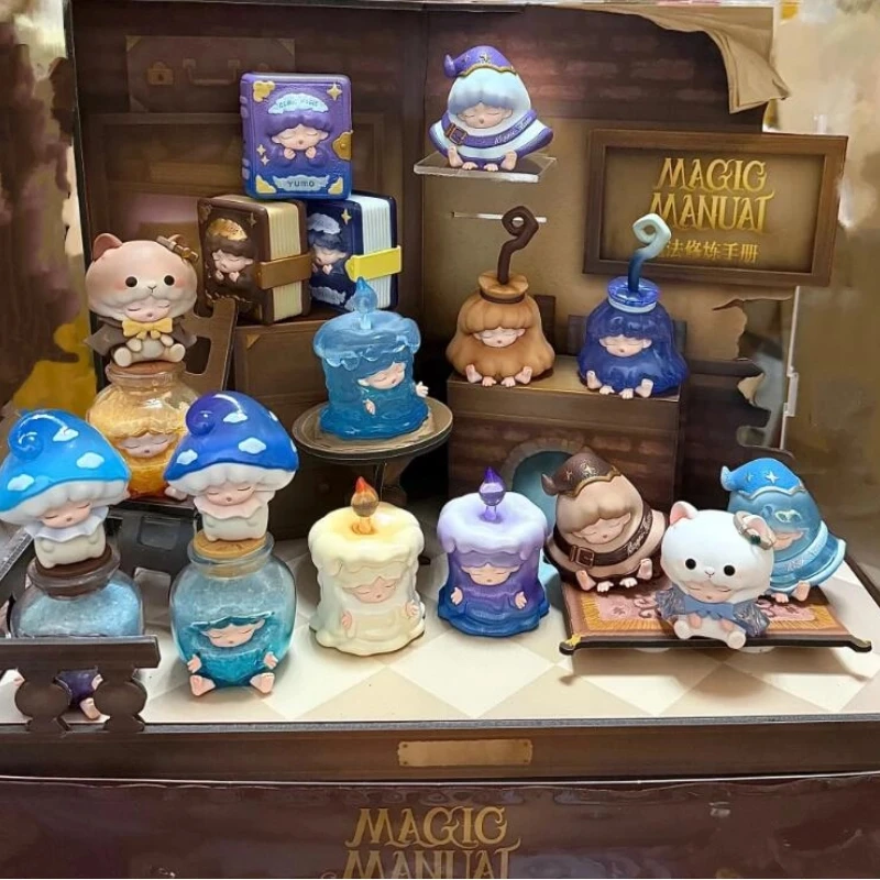 

Genuine YUMO Magic Manualmini Series Blind Box Toys Kawaii Anime Action Figure Caixa Caja Surprise Mystery Box Dolls Girls Gift