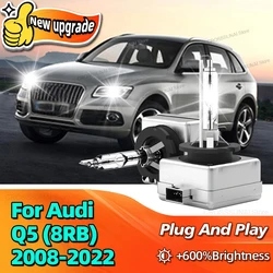 Headlight 35W HID D3S Bulbs 6000K Replace Xenon Car Lights For Audi Q5 8RB 2008 2009 2010 2011 2012 2013 2014 2015 2016 20172022