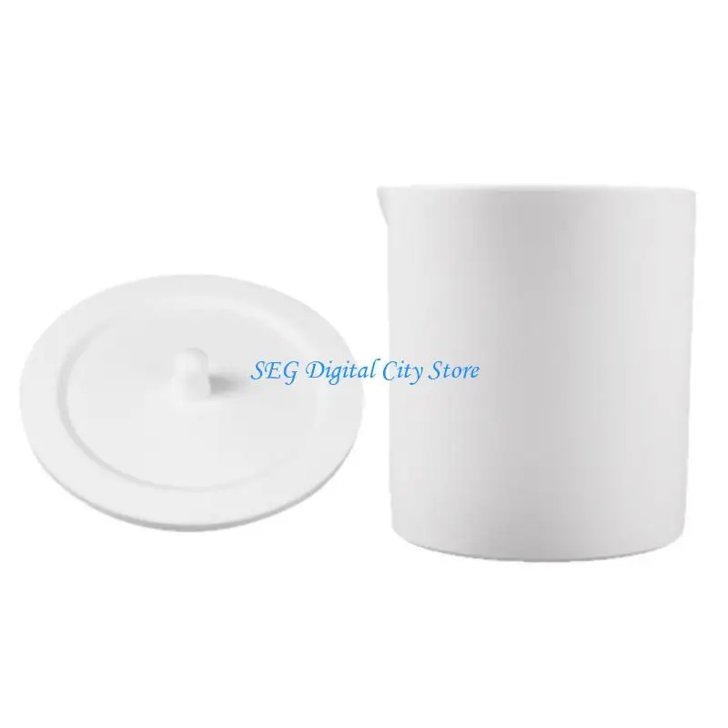

U75B Large Capacity PTFE Beaker With Sealing Lid For Liquid Resin Paint Handling