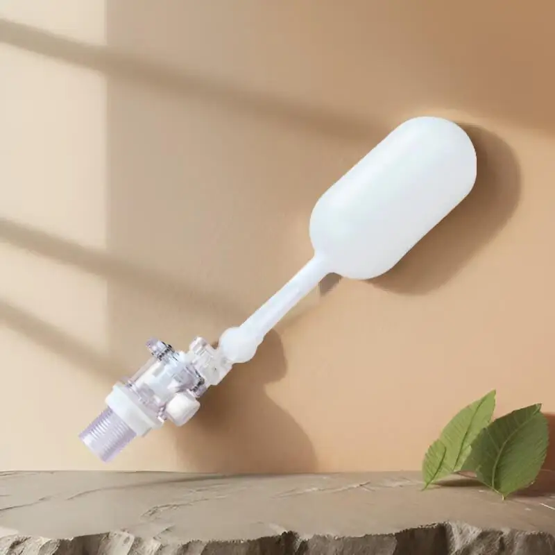 Plastic Transparent Float Ball Valve Adjustable Water Tank and Tower Float Switch Water Level Controller