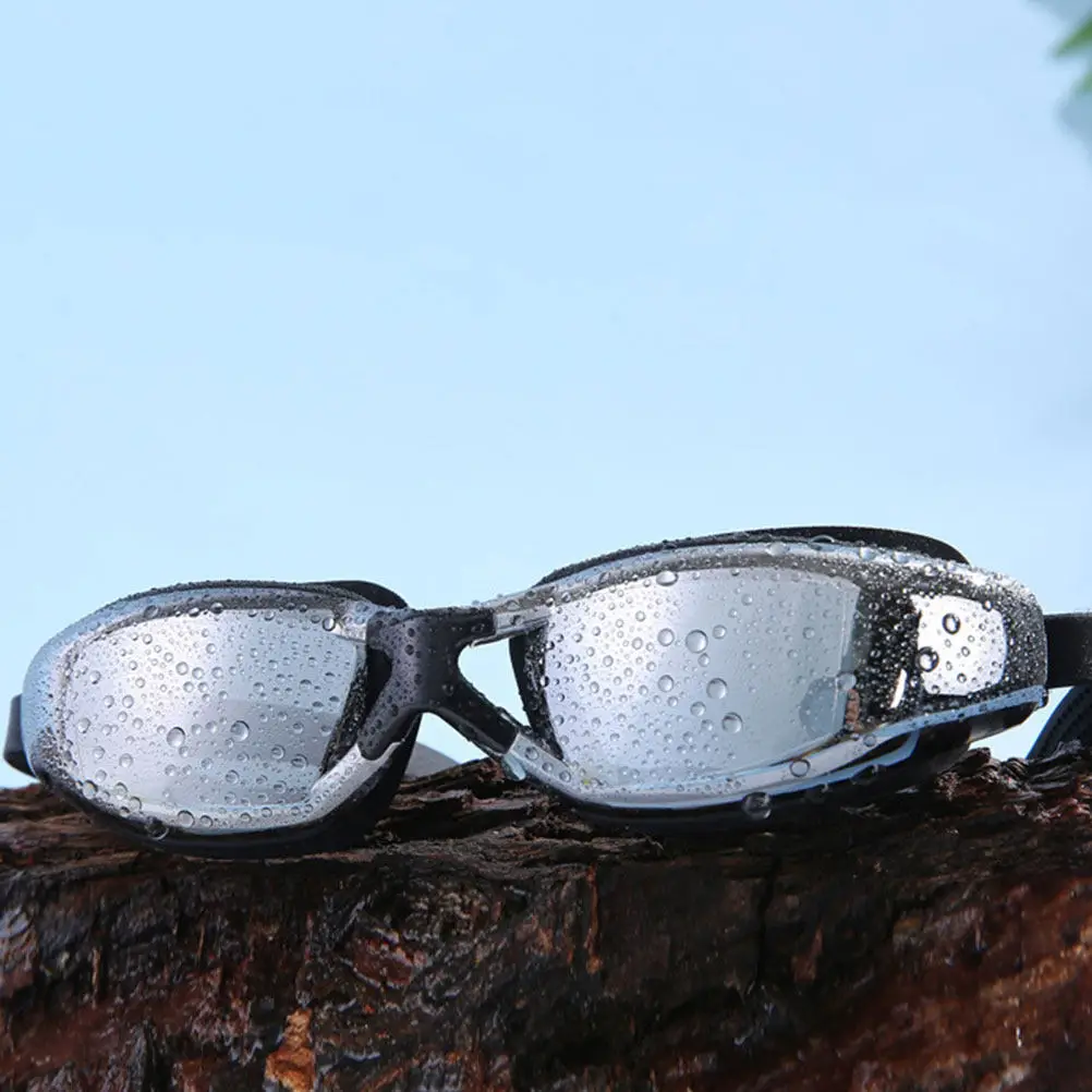 

1 шт. черные очки для плавания с защитой от запотевания, регулируемым эластичным ремешком, ультрамягким силиконовым уплотнением, герметичные, комфортная посадка, для взрослых