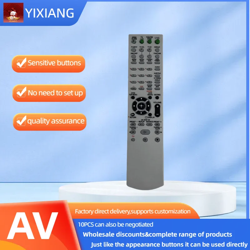 Remote Control RM-ADU005 for Sony Home Theater AV System DVD HCD-DZ630 DAV-DZ230 DAV-DZ630 DAV-DZ20 DAV-HDX265 HCD-HDX665